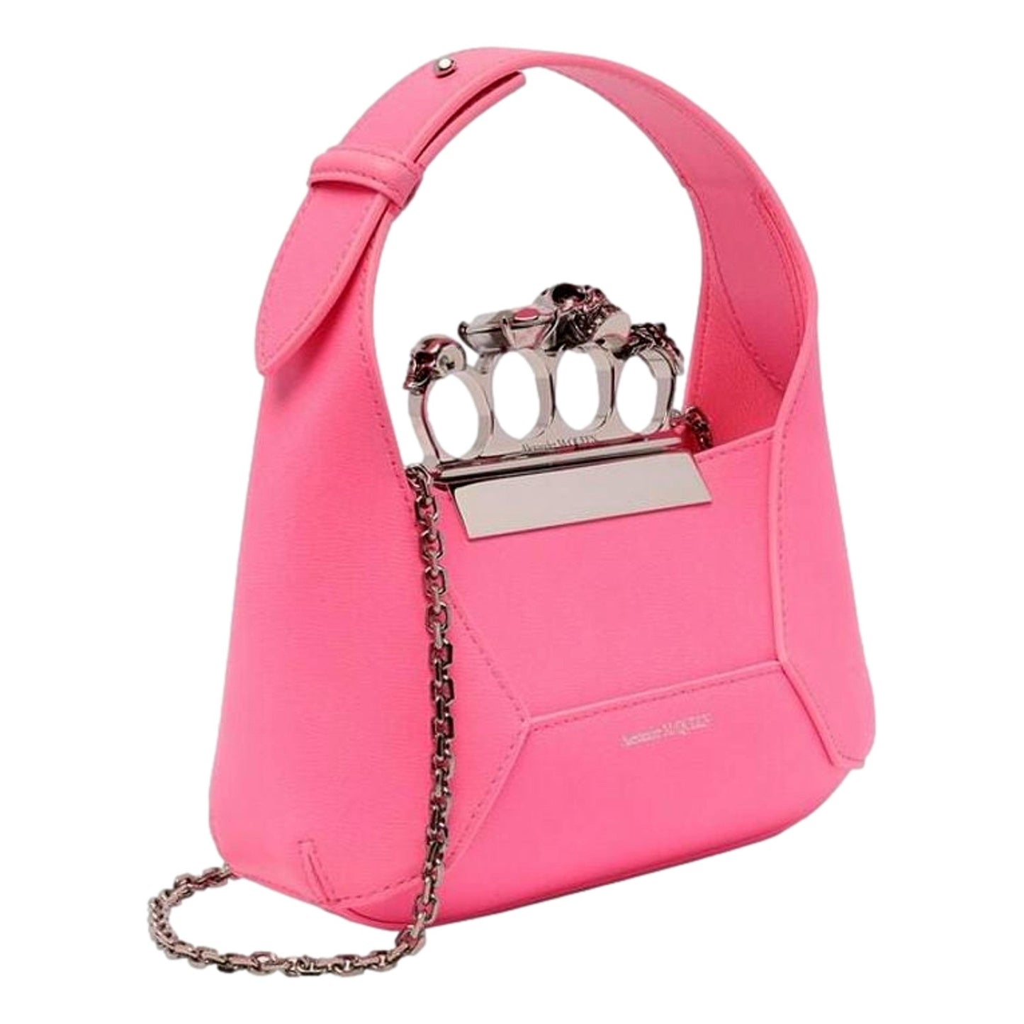 Alexander Mcqueen The Jewelled Hobo Mini Bag in Pink -   Shop Bags LLC 