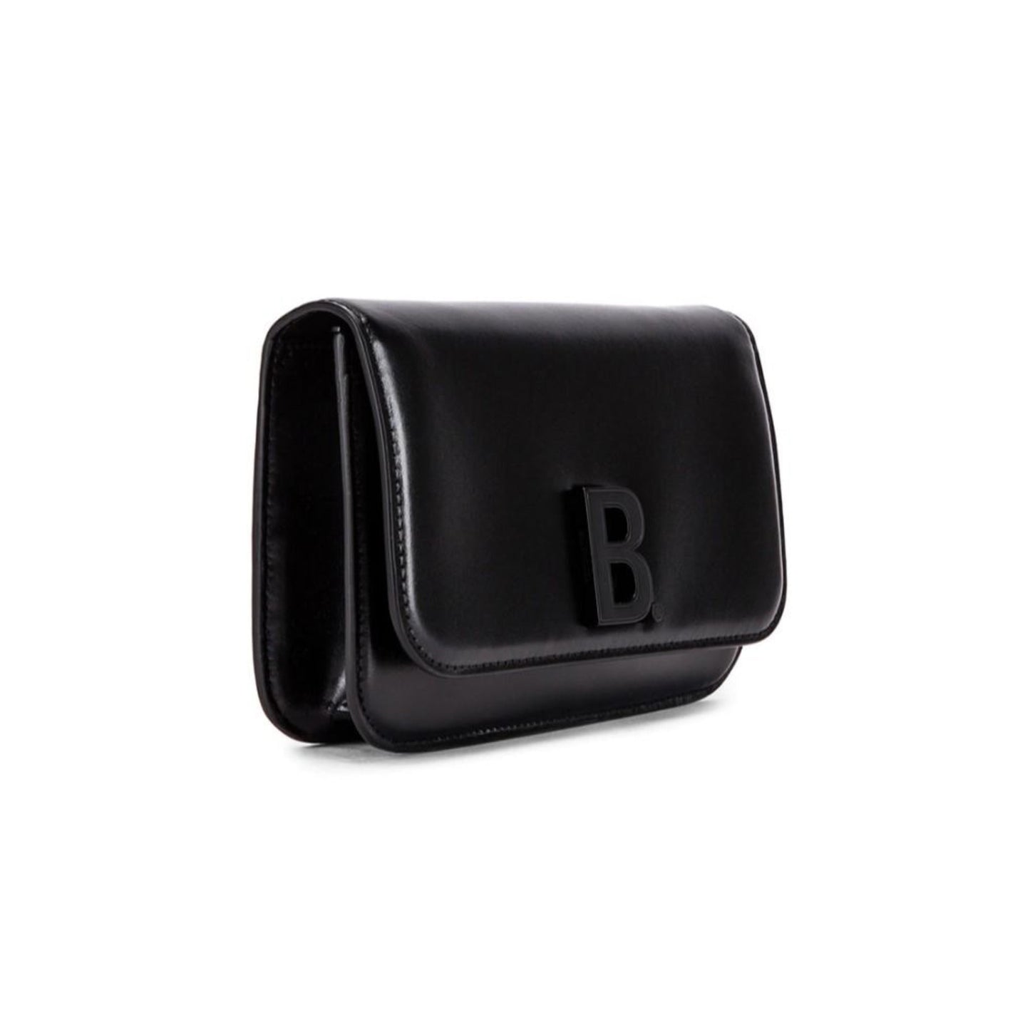 Balenciaga Black Calfskin Leather Chain Wallet Shoulder Bag -   Shop Bags LLC