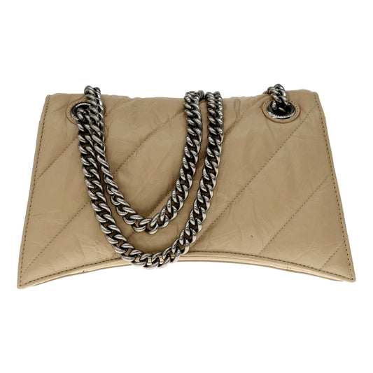 Balenciaga Crush Quilted Leather Bag: Luxury & Elegance in Taupe -   Shop Bags LLC 