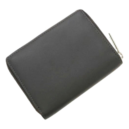 Balenciaga Leather Zip Around Coin Case Wallet - Elegant Gray Design -   Shop Bags LLC 