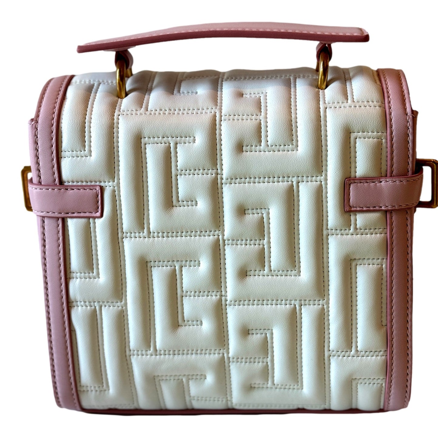 Balmain B-Buzz 23 Tote, Crossbody, Shoulder Bag - Quilted Luxury -   Shop Bags LLC 