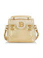 Balmain Bag: B-Buzz 23 Metallic Gold Tote, Crossbody, Shoulder Style -   Shop Bags LLC 