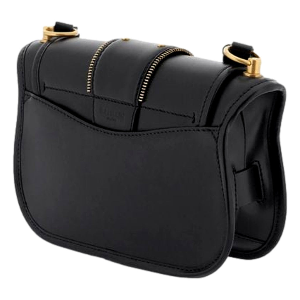 Balmain Blaze Medium Flap Shoulder Bag – Elegant Black Leather Design -   Shop Bags 
