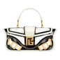 Balmain Blaze Mint Green Leather Baguette - Chic Luxury Handbag -   Shop Bags LLC