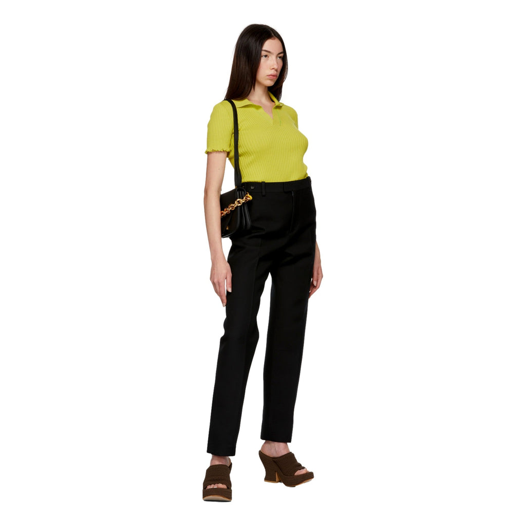 Black Calfskin Crossbody Bag - Bottega Veneta Minimalist Luxury -   Shop Bags LLC