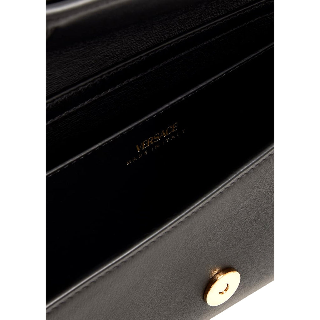 Black Wallet on Chain Crossbody Bag Handbags - Versace Medusa 95 -   Shop Bags LLC