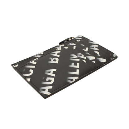Black Zip Wallet for Men - Balenciaga Leather Mens Wallet -   Shop Bags LLC 