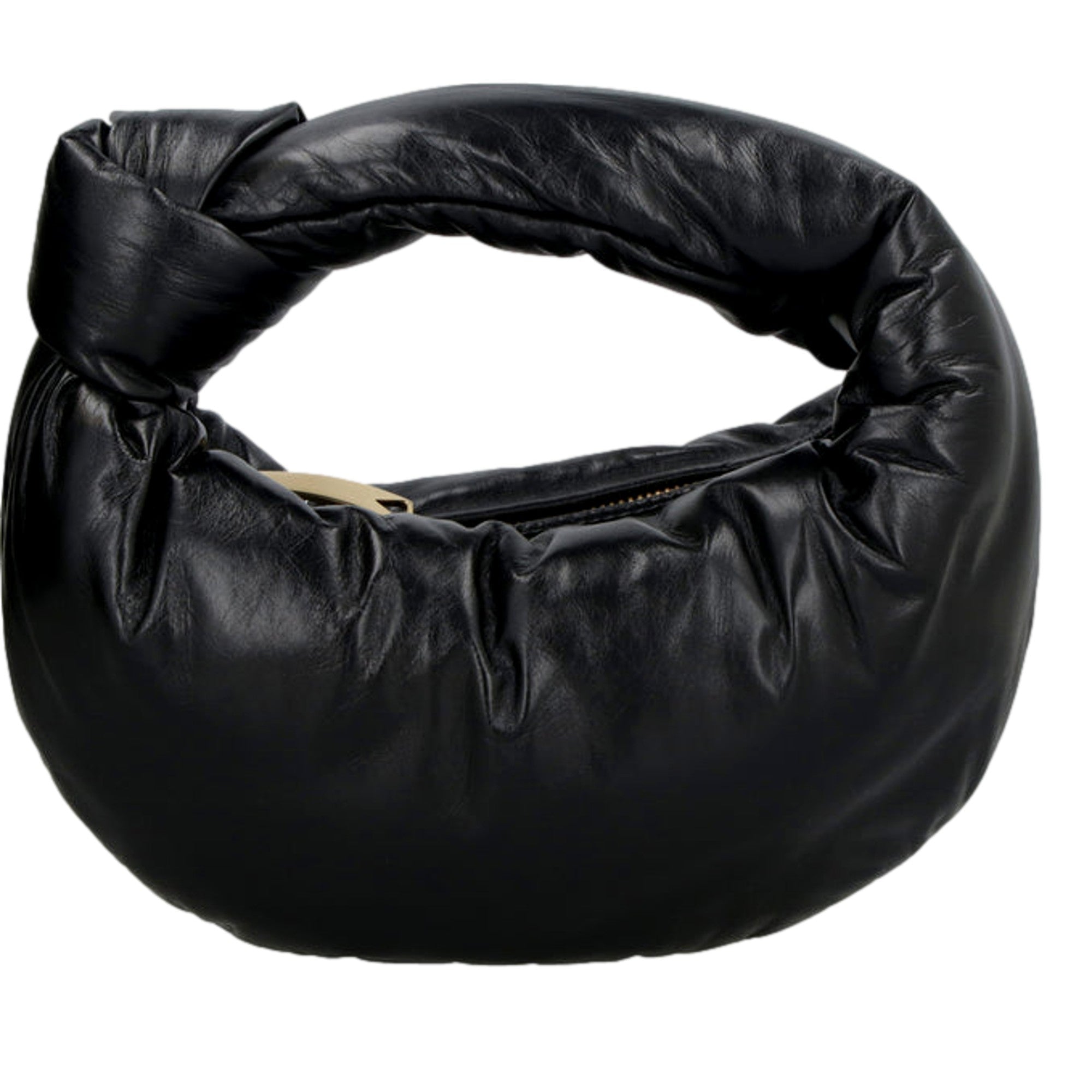 Bottega Veneta Mini Padded Jodie Handbag - Black Nappa Leather