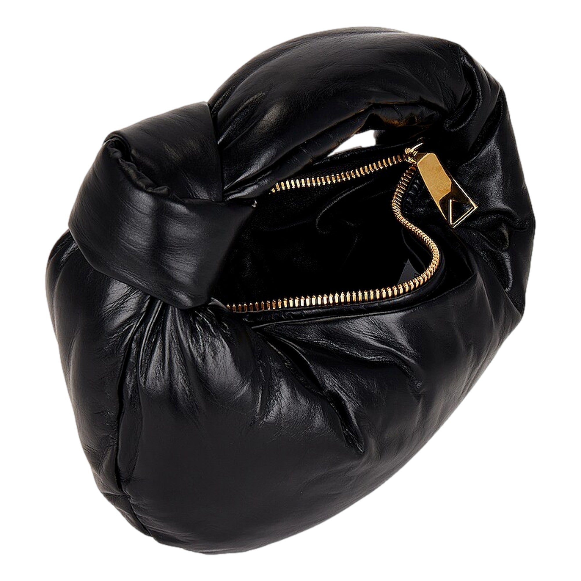 Bottega Veneta Mini Padded Jodie Handbag - Black Nappa Leather