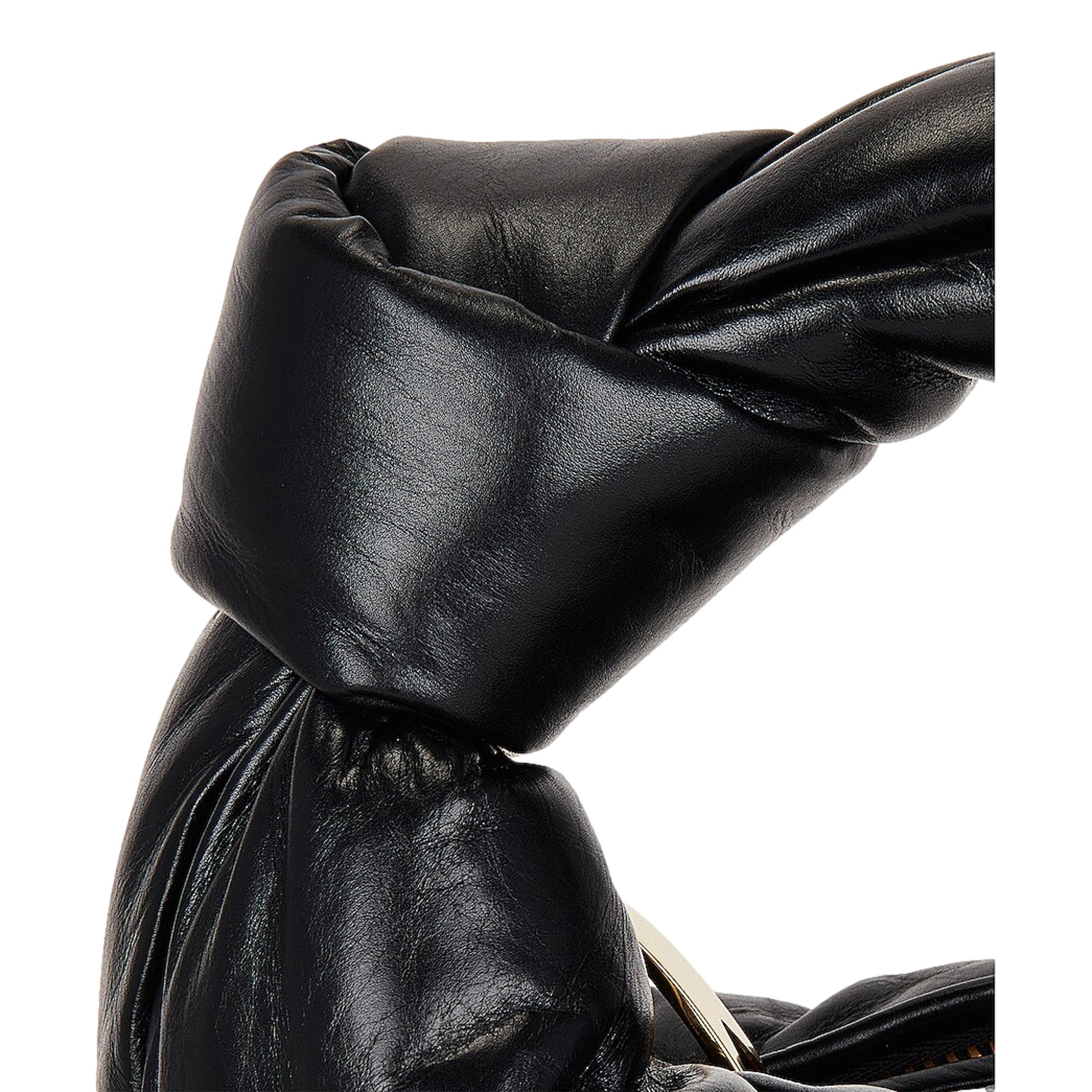 Bottega Veneta Mini Padded Jodie Handbag - Black Nappa Leather
