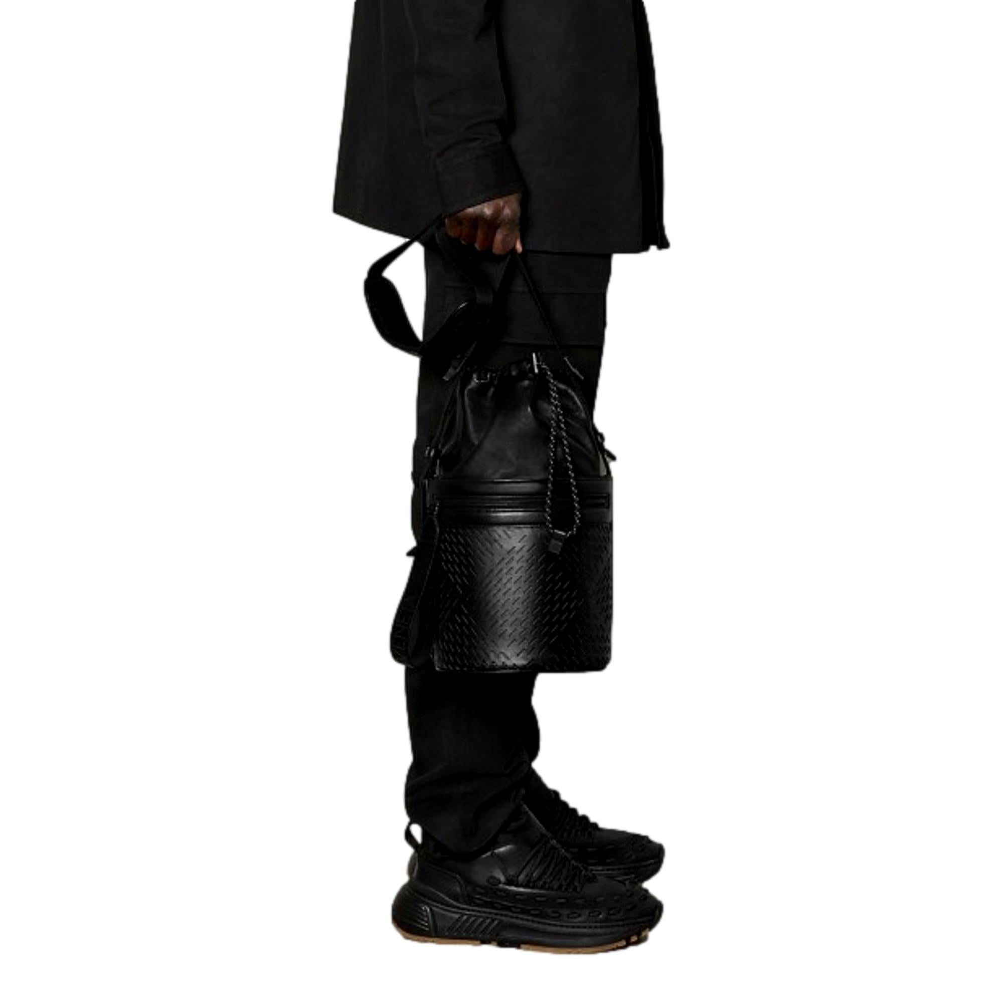 Bottega Veneta Bucket Crossbody Bag - Stylish Perforated Leather -   Shop Bags LLC 