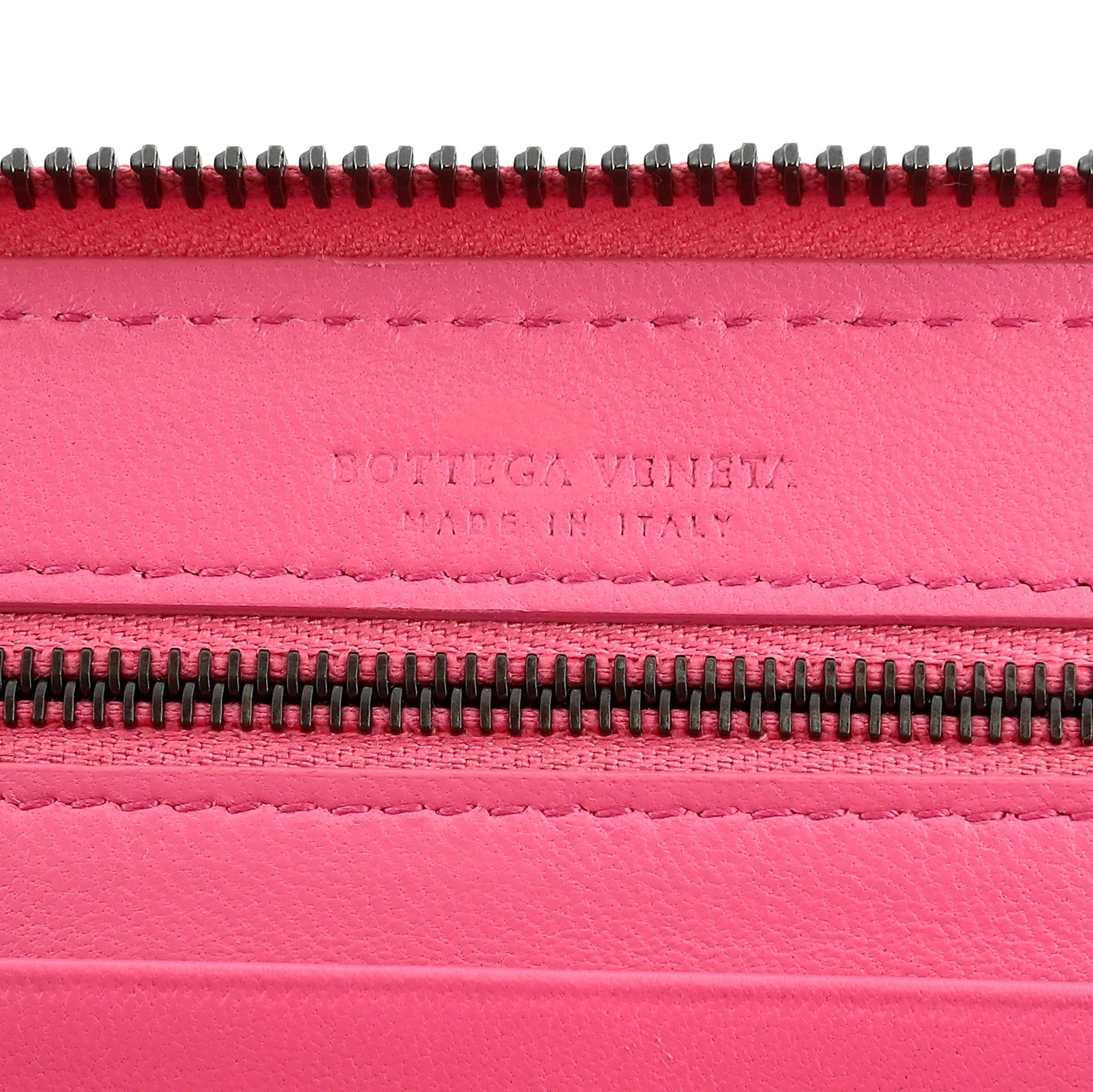 Bottega Veneta Pink Leather Wallet - Luxury with a Cheerful Twist -   Shop Bags LLC 