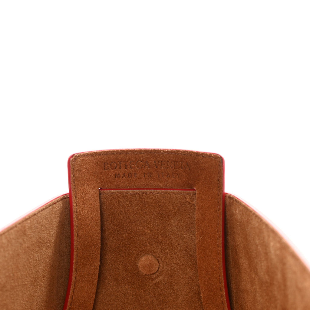 Bottega Veneta Shell Bag - Chic Chili Tomato Calfskin Handbag -  