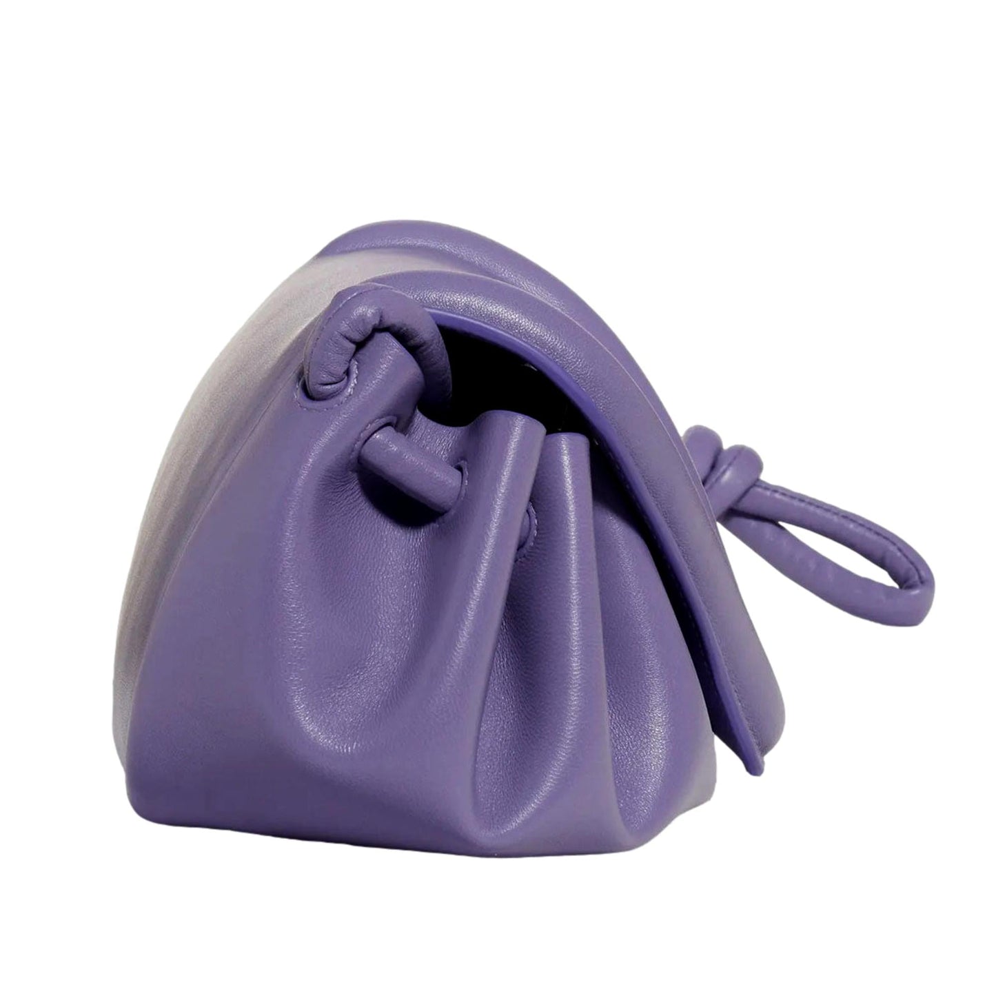 Bottega Veneta Small Crossbody Bag - Lavender Luxury in Nappa Leather -   Shop Bags LLC 