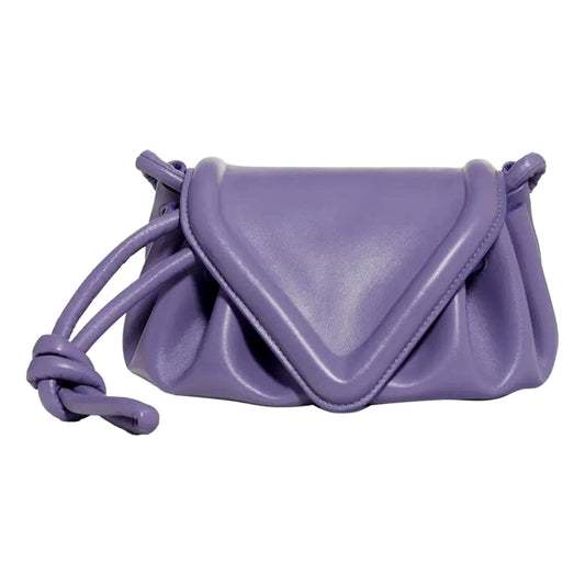 Bottega Veneta Small Crossbody Bag - Lavender Luxury in Nappa Leather -   Shop Bags LLC 