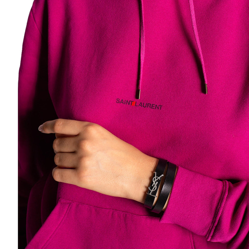 Bracelet, Shop Bags: Saint Laurent Monogram Black Leather Style -   Shop Bags LLC 