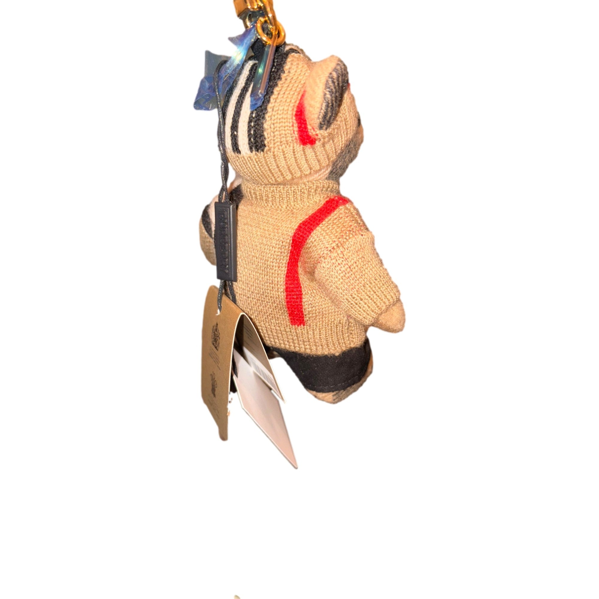 Burberry Thomas Bear Charm: Luxe Elegance for Bags & Keys -   Shop Bags LLC