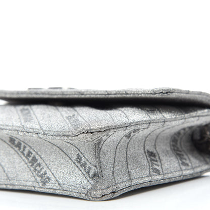 Chain Bag & Leather Wallet: Balenciaga Glitter Leather Bag Luxe -   Shop Bags LLC 