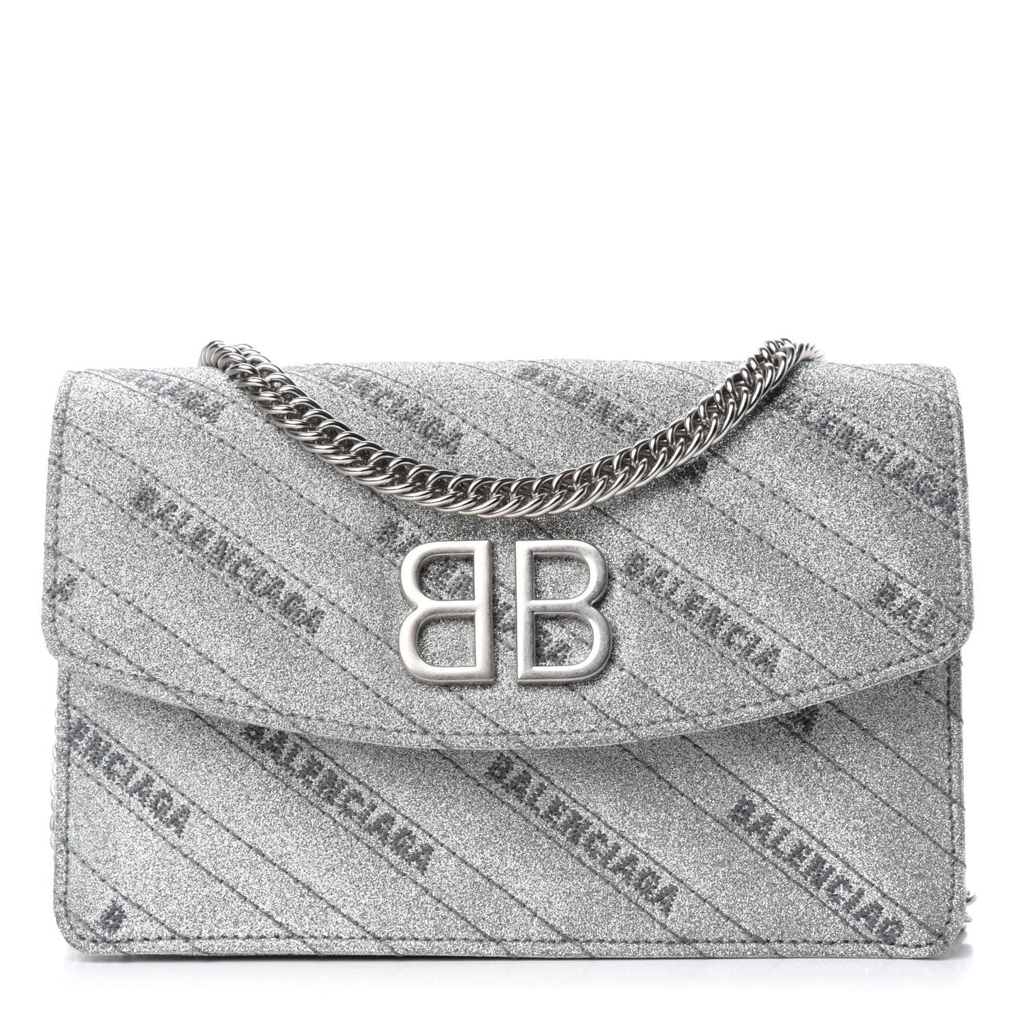 Chain Bag & Leather Wallet: Balenciaga Glitter Leather Bag Luxe -   Shop Bags LLC 