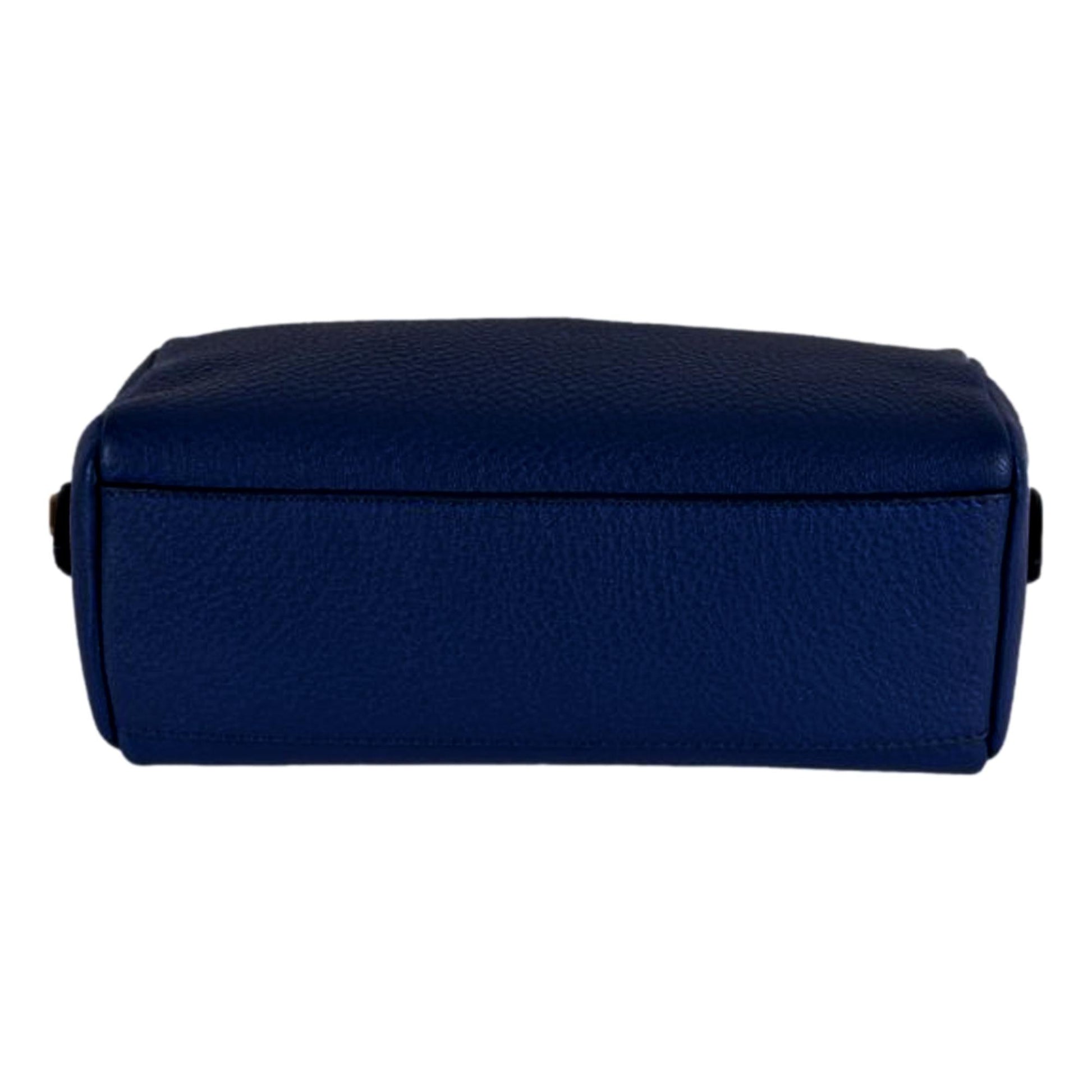 Chic Prada Navy Vanity Case: Elegance in Compact Design -   Shop Bags LLC