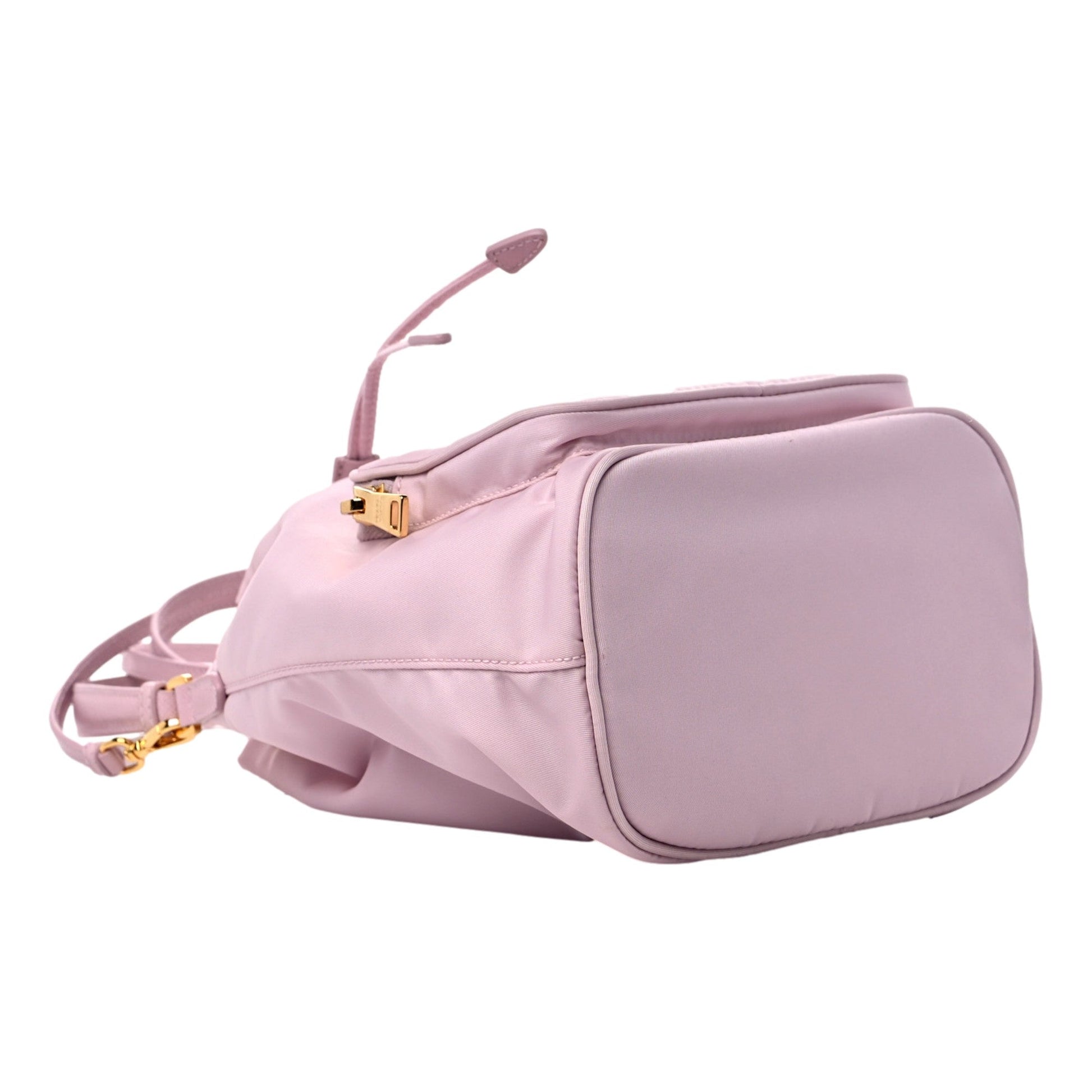 Chic & Sustainable: Prada Pink Re-Nylon Bucket Crossbody Bag -   Shop Bags LLC