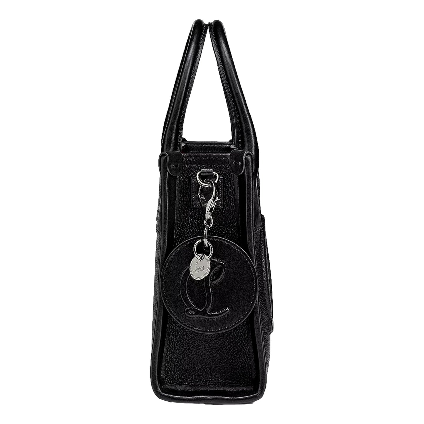 Christian Louboutin Black Bag Charm Keychain - Luxury Leather -   Shop Bags LLC