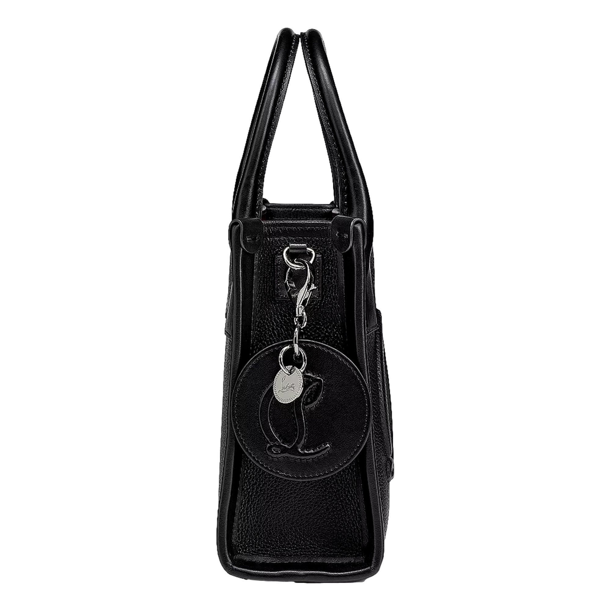 Christian Louboutin Black Bag Charm Keychain - Luxury Leather -   Shop Bags LLC