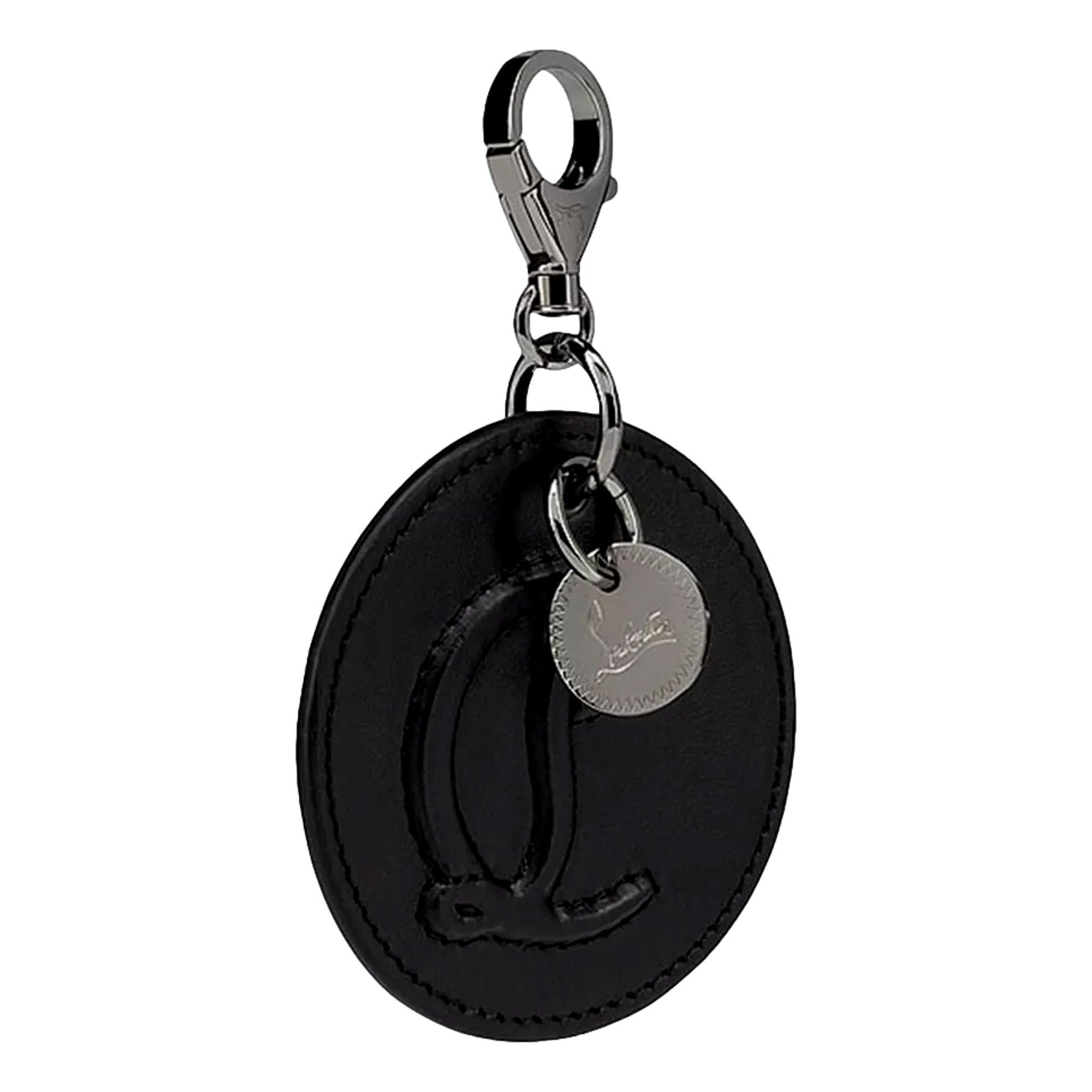 Christian Louboutin Black Bag Charm Keychain - Luxury Leather -   Shop Bags LLC