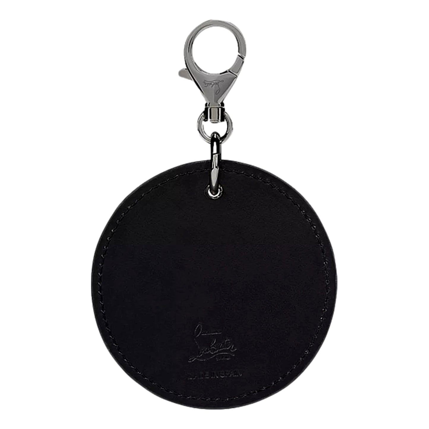 Christian Louboutin Black Bag Charm Keychain - Luxury Leather -   Shop Bags LLC