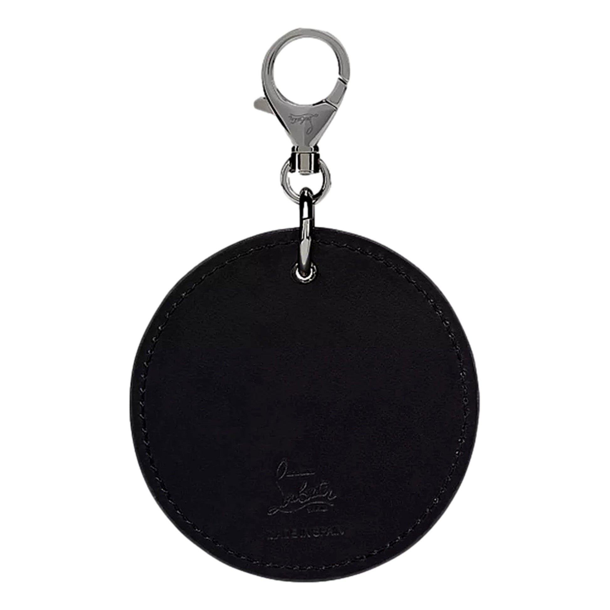 Christian Louboutin Black Bag Charm Keychain - Luxury Leather -   Shop Bags LLC
