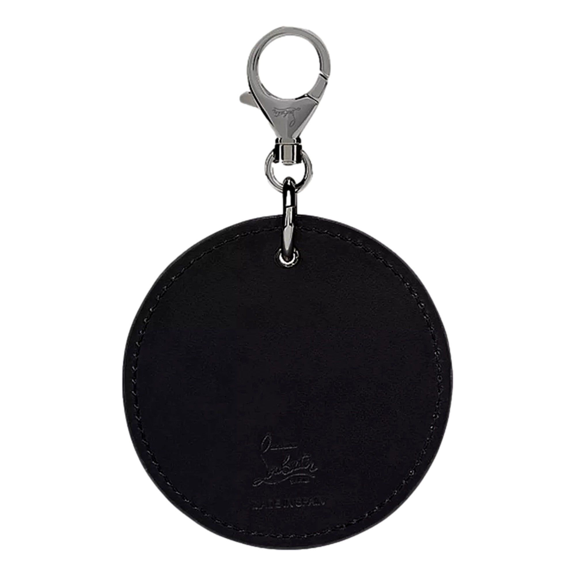 Christian Louboutin Black Bag Charm Keychain - Luxury Leather -   Shop Bags LLC