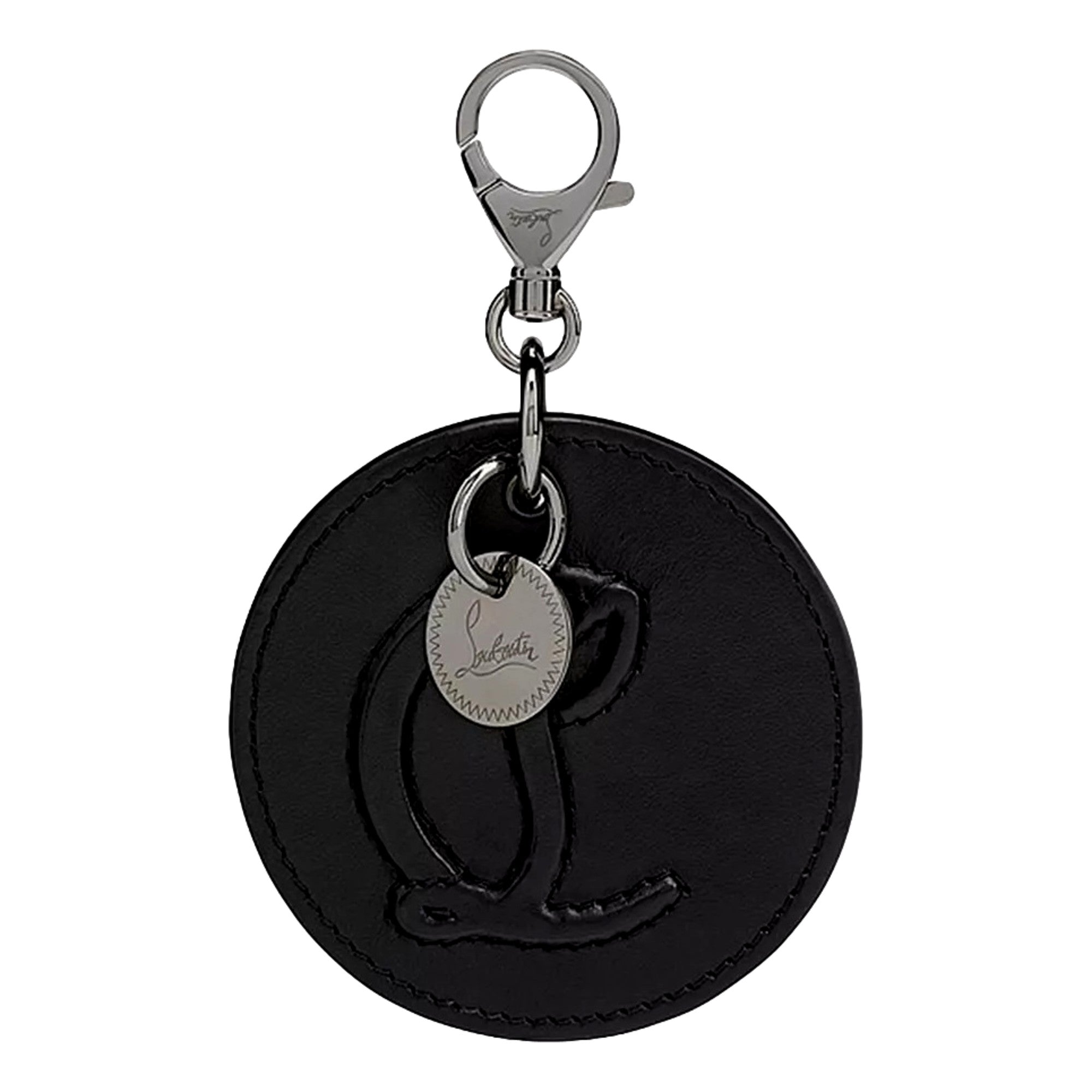 Christian Louboutin Black Bag Charm Keychain - Luxury Leather -   Shop Bags LLC
