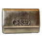 Clutch Bag, Crossbody Bag - Jimmy Choo Luxury Metal Gold Bag -   Shop Bags LLC 