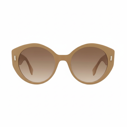 Elegant Round Frame Tinted Sunglasses by Fendi - Shop Now -   Shop Bags LLC 