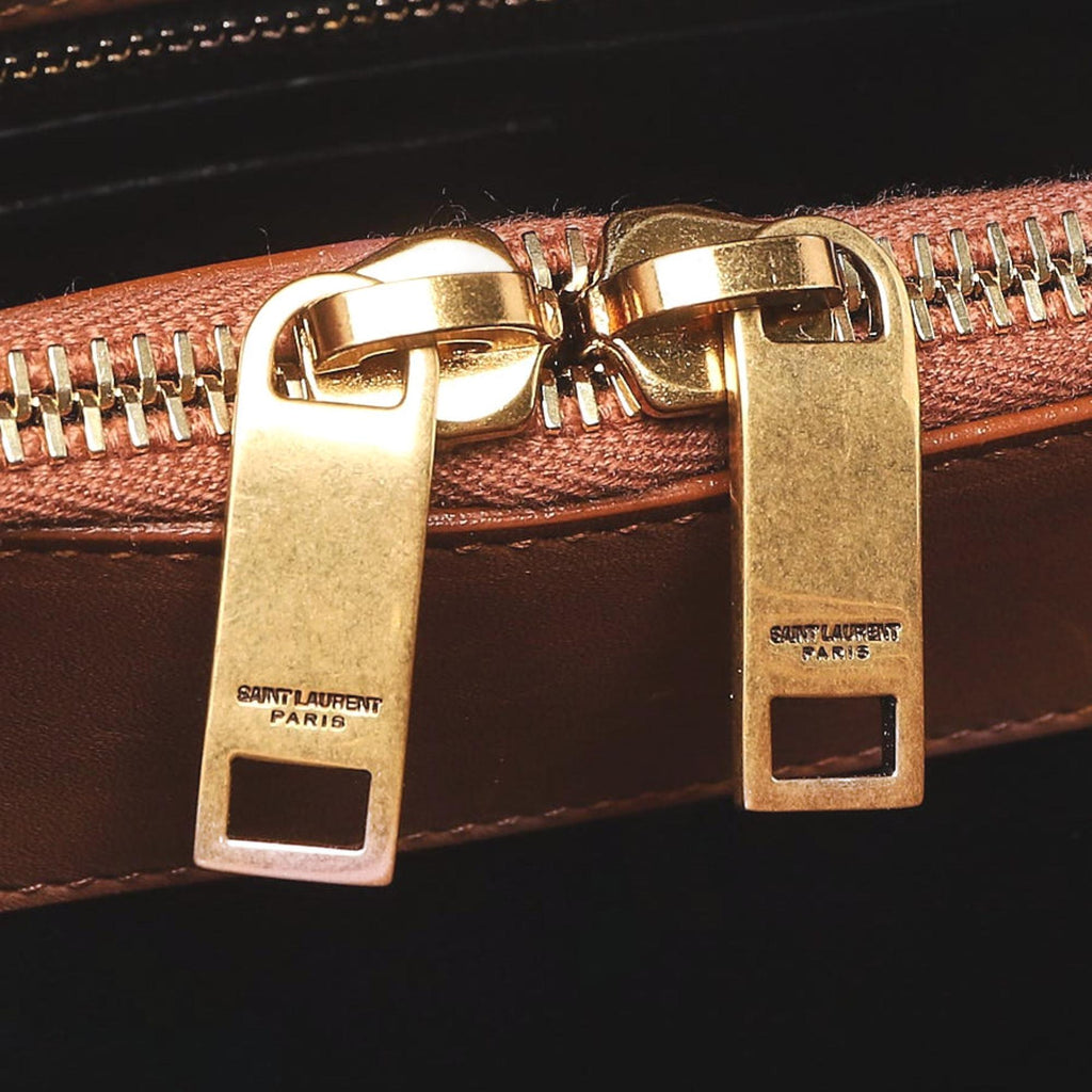 Elegant Saint Laurent Leather Satchel - Versatile Style & Durable -   Shop Bags LLC 