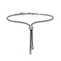 Elegant Tie Bracelet, Shop Bags - Saint Laurent Silver Bolo Style -   Shop Bags LLC 