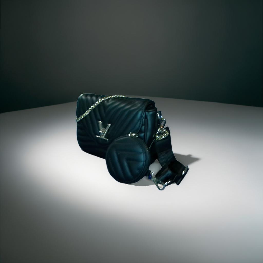 Elevate Daily Style with Our Timeless Black Leather Crossbody Bag -  