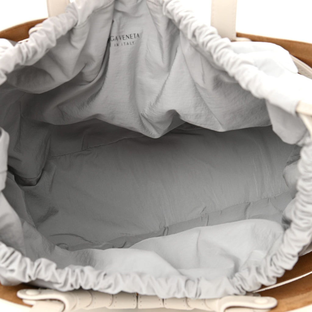 Elevate Your Style with Bottega Veneta Shell Bag in Frost White -  