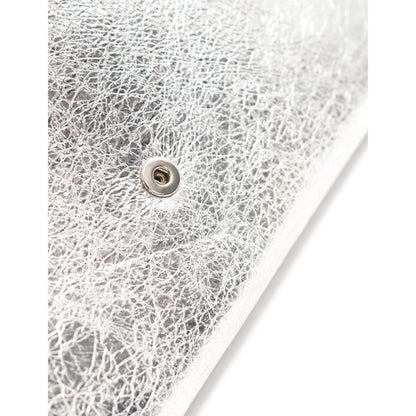 Envelope Wallet: Luxury Women's Silver Wallet by Balenciaga -   Shop Bags LLC 