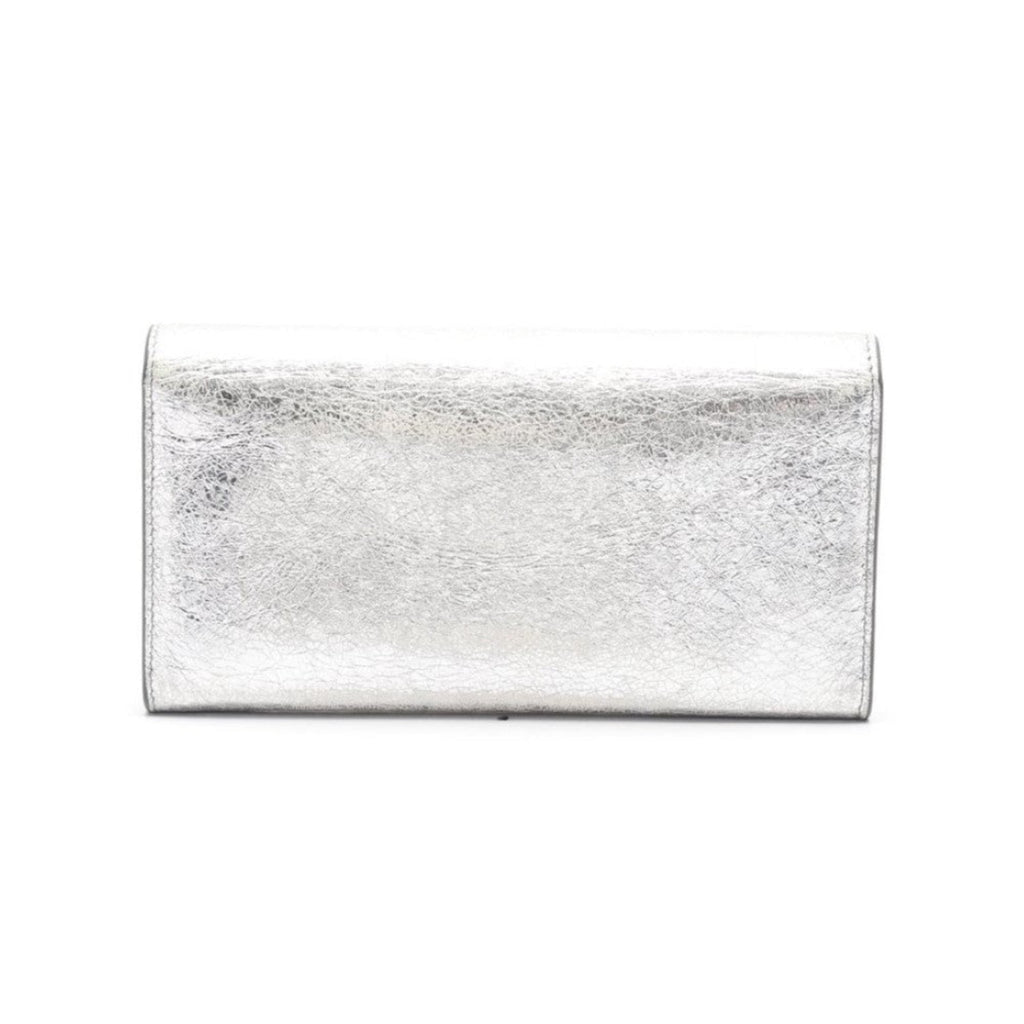 Envelope Wallet: Luxury Women's Silver Wallet by Balenciaga -   Shop Bags LLC 