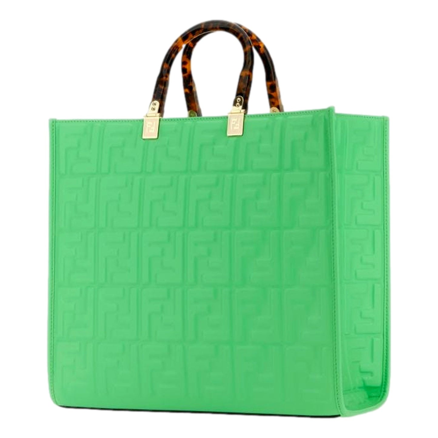Fenadi Bag: Luxurious Edamame Green Medium Tote Bag for Elegant Use -   Shop Bags LLC 