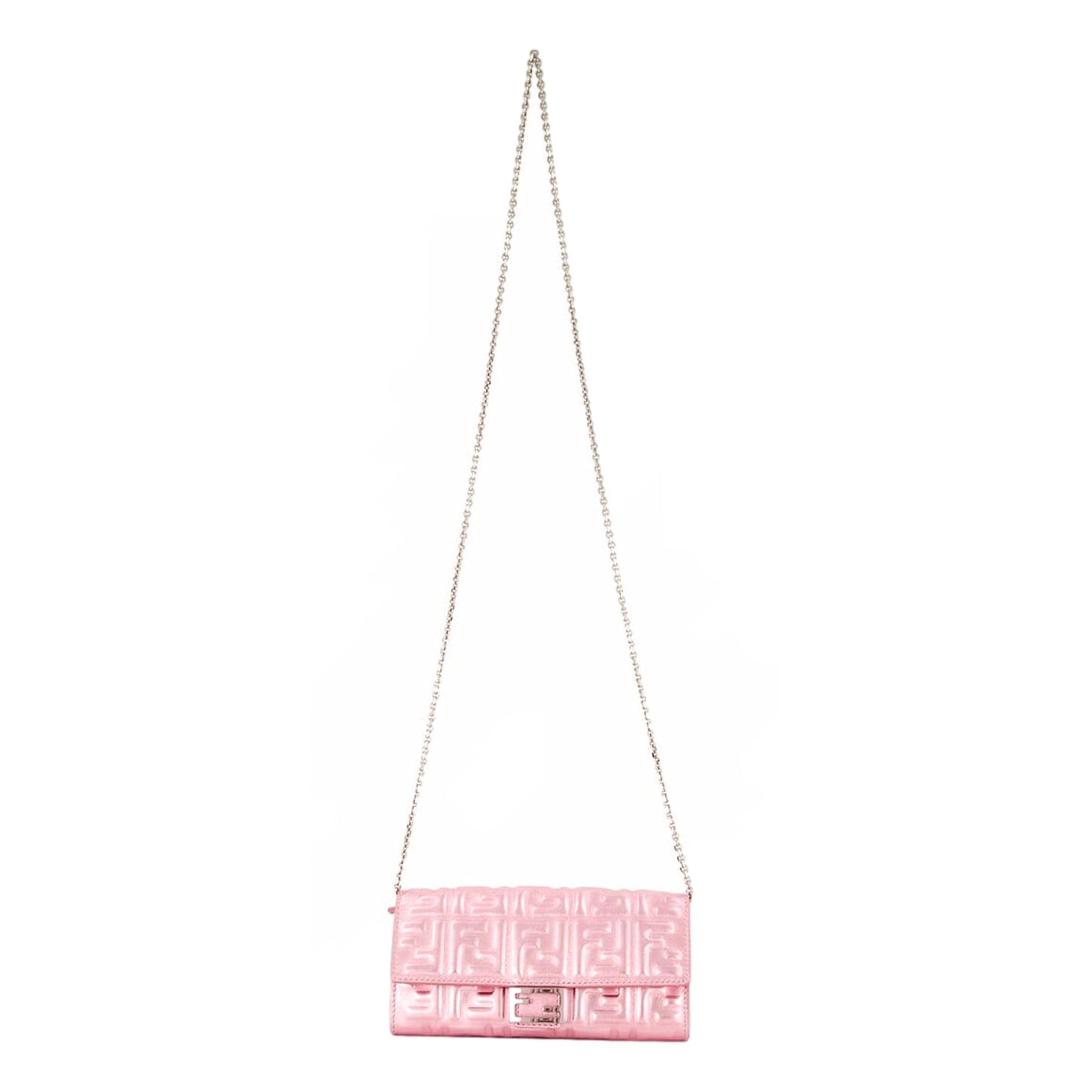 Fendi Baguette Metallic Pink Wallet – Luxe Crossbody for Day & Night -   Shop Bags LLC 