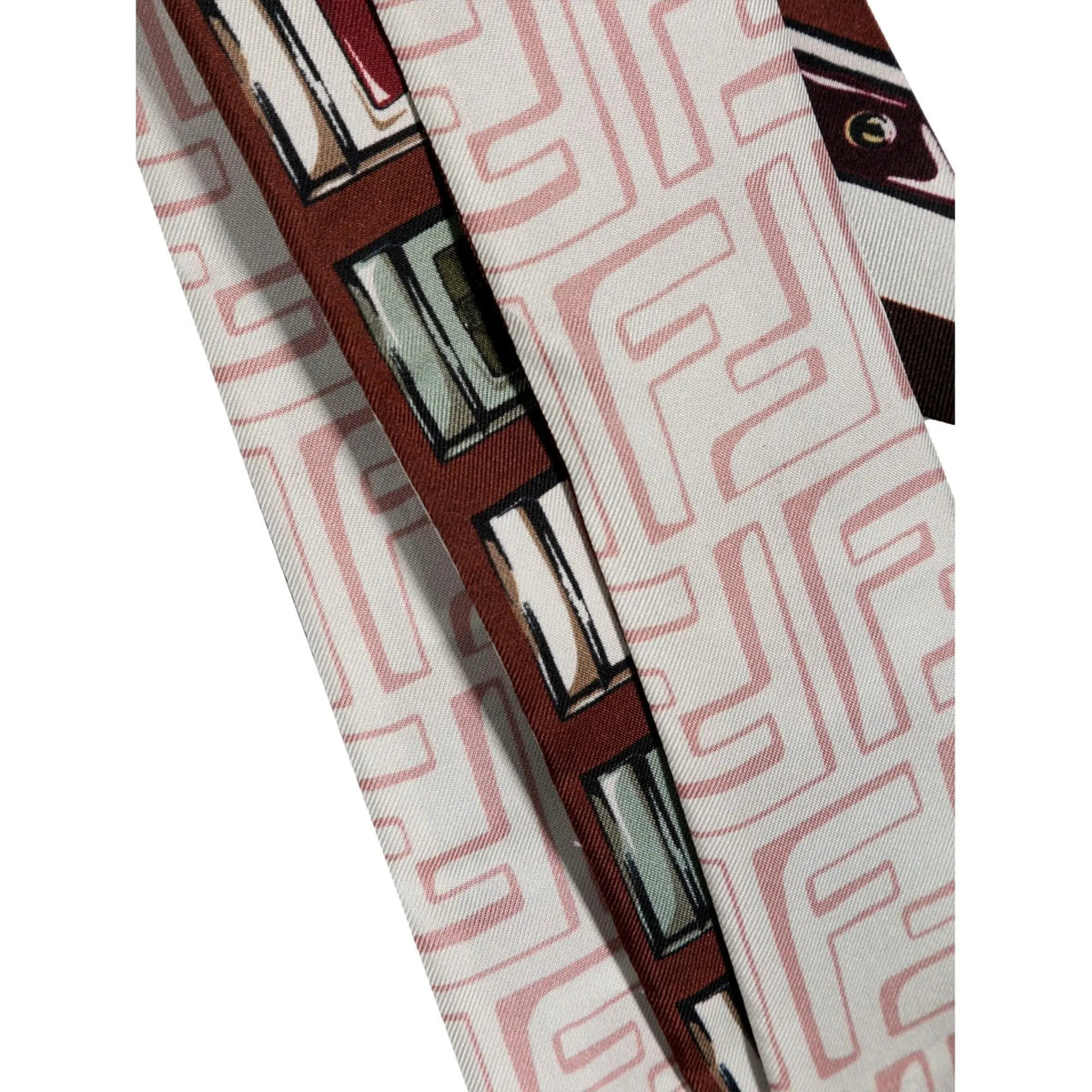 Fendi Baguette Print Silk Wrappy Scarf - Elevate Your Style