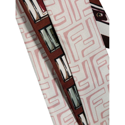 Fendi Baguette Print Silk Wrappy Scarf - Elevate Your Style