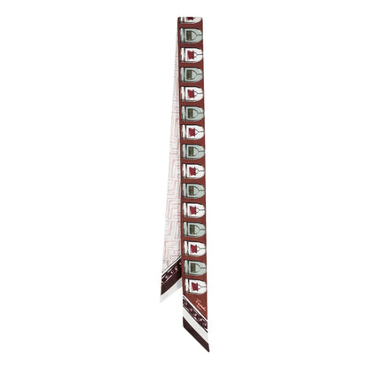 Fendi Baguette Print Silk Wrappy Scarf - Elevate Your Style
