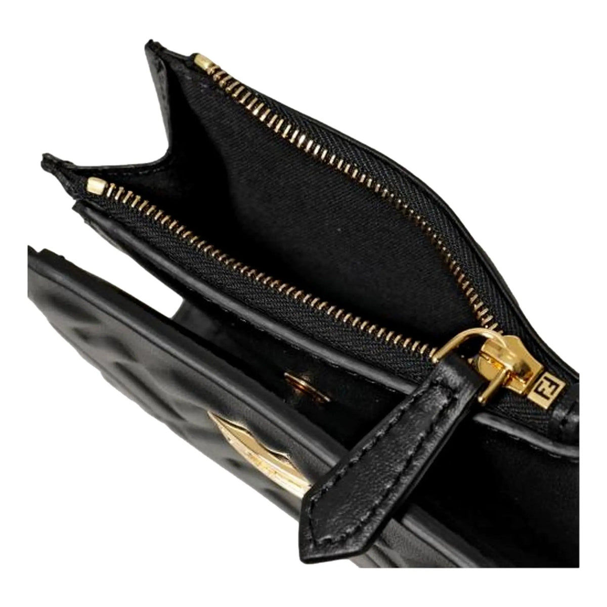 Fendi Baguette Small Wallet in Black - Elevate Your Style with