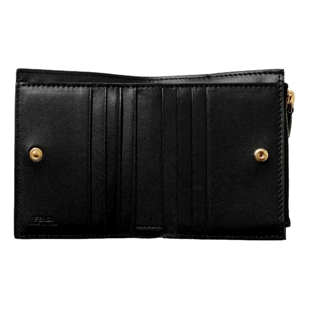 Fendi Baguette Small Wallet in Black - Elevate Your Style with