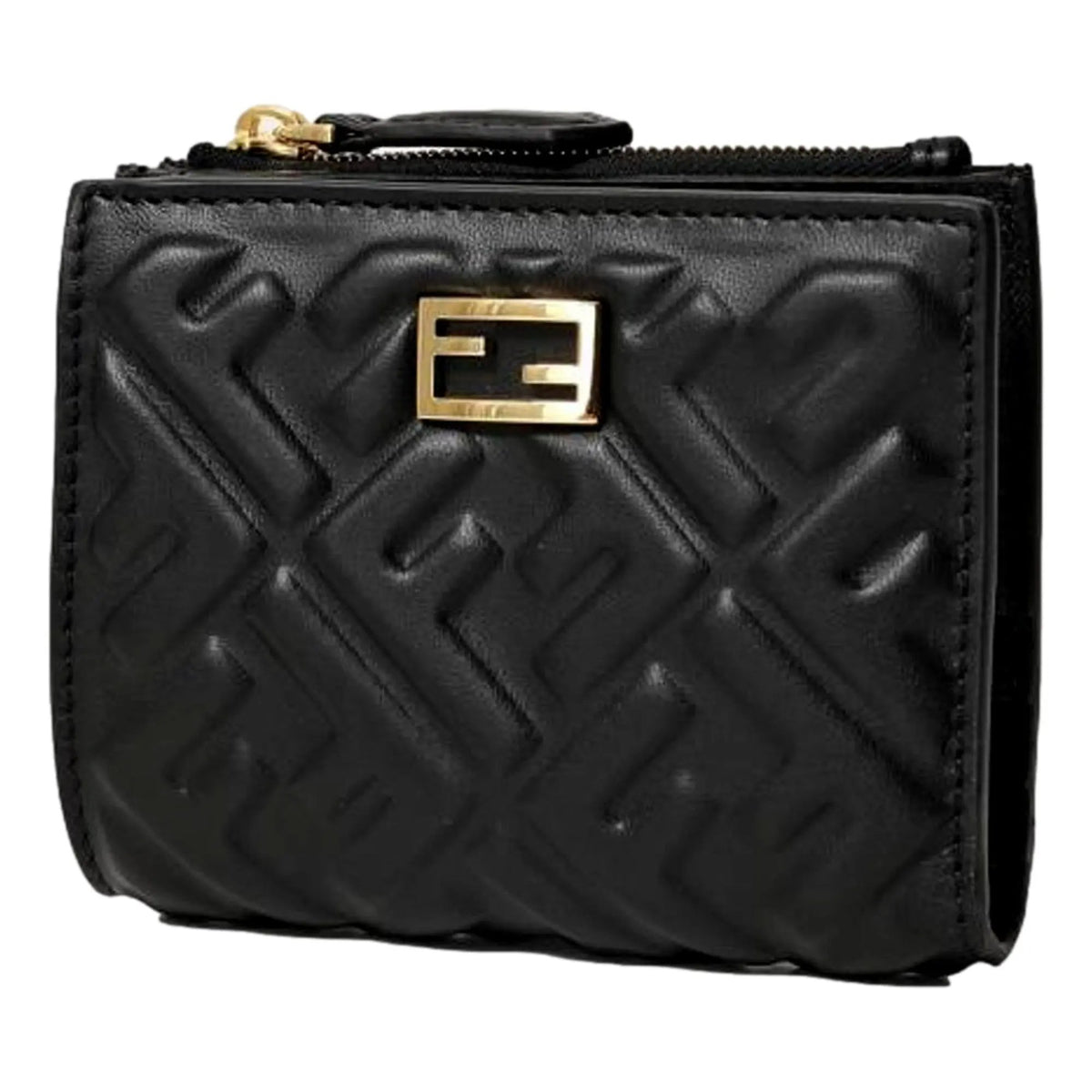 Fendi Baguette Small Wallet in Black - Elevate Your Style with
