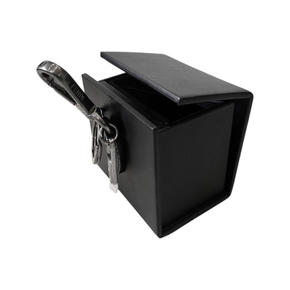 Fendi Black Leather Key Ring - Luxury and Elegance in Every Detail -   Shop Bags LLC 