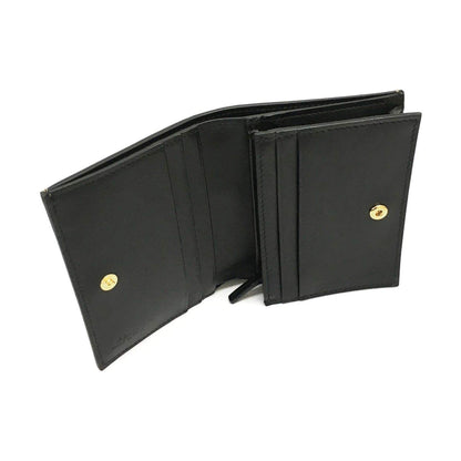Fendi Calf Leather Bifold Wallet - Stylish & Functional Accessory -   Shop Bags LLC